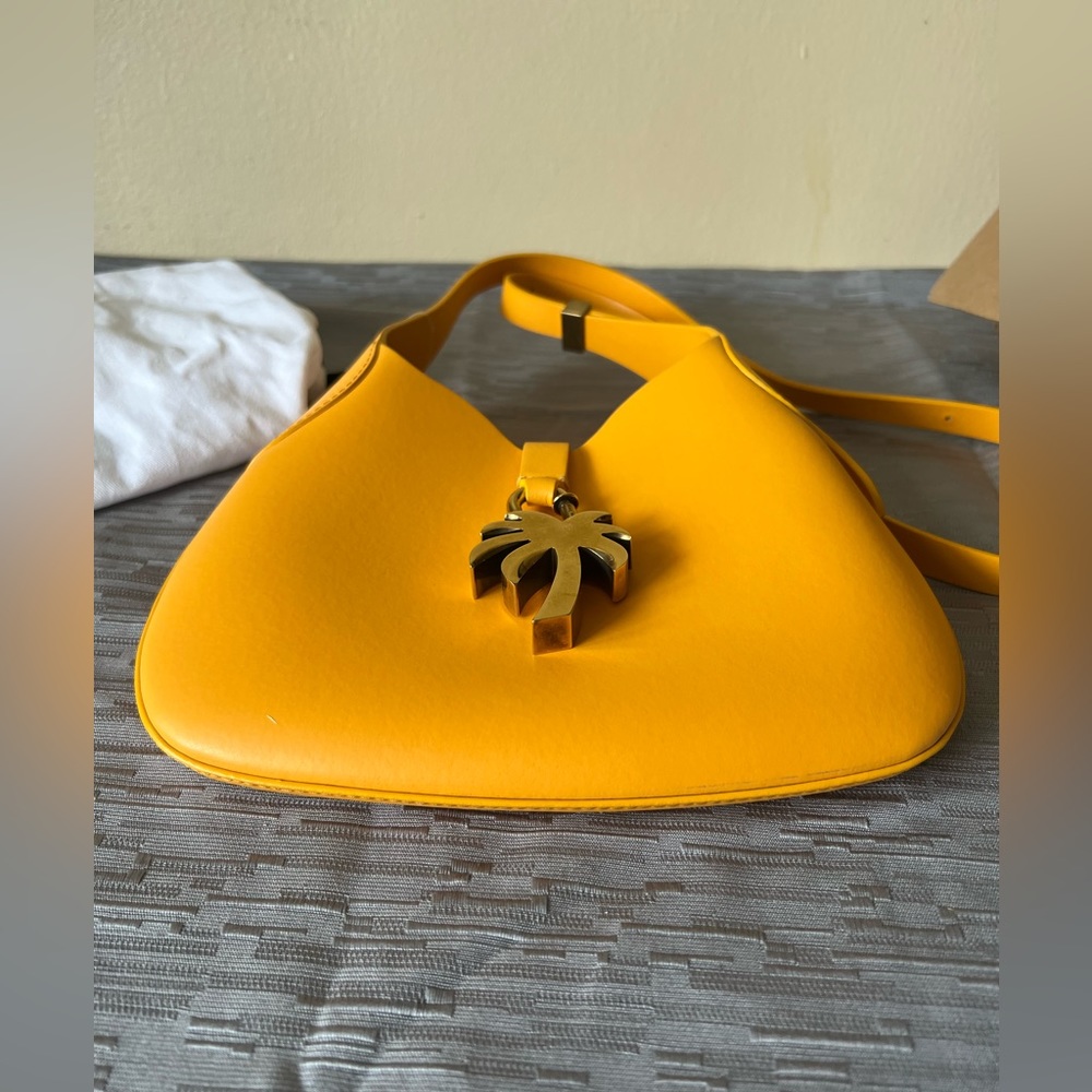 Palm Angels Palm Tree Leather Hobo Bag - Picture 6 of 12